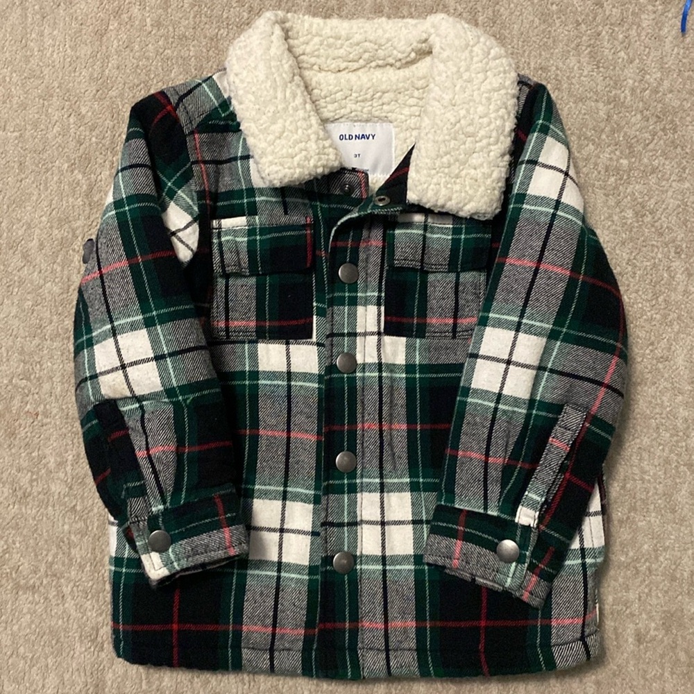 Fleece flannel jacket 3T